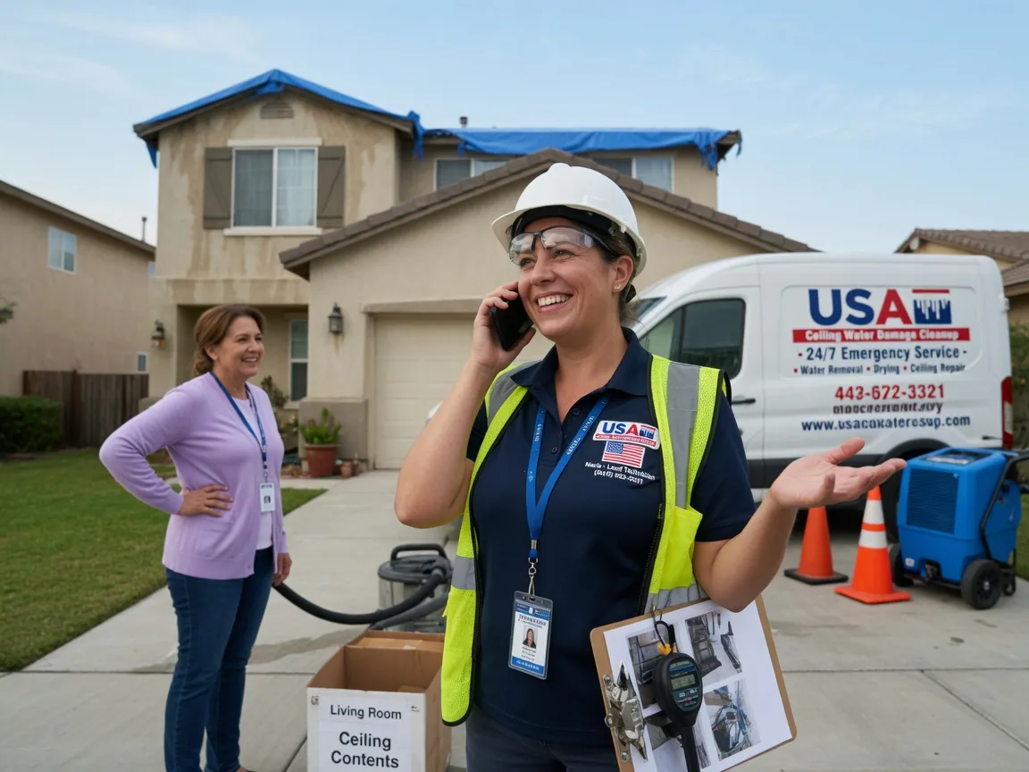 Ceiling Water Damage Restoration Clarita, OK FAQs